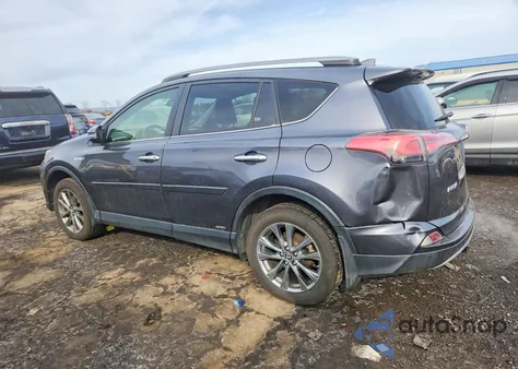 2017 Toyota Rav4 Hybrid Limited из США, поврежденный, VIN JTMDJREV4HD078566